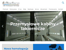 Tablet Screenshot of blowtherm.pl